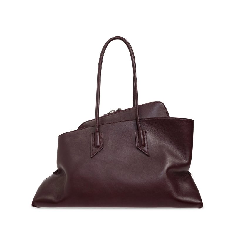 The Attico  TOP HANDLE ''LA PASSEGGIATA MEDIUM'' Burgundy