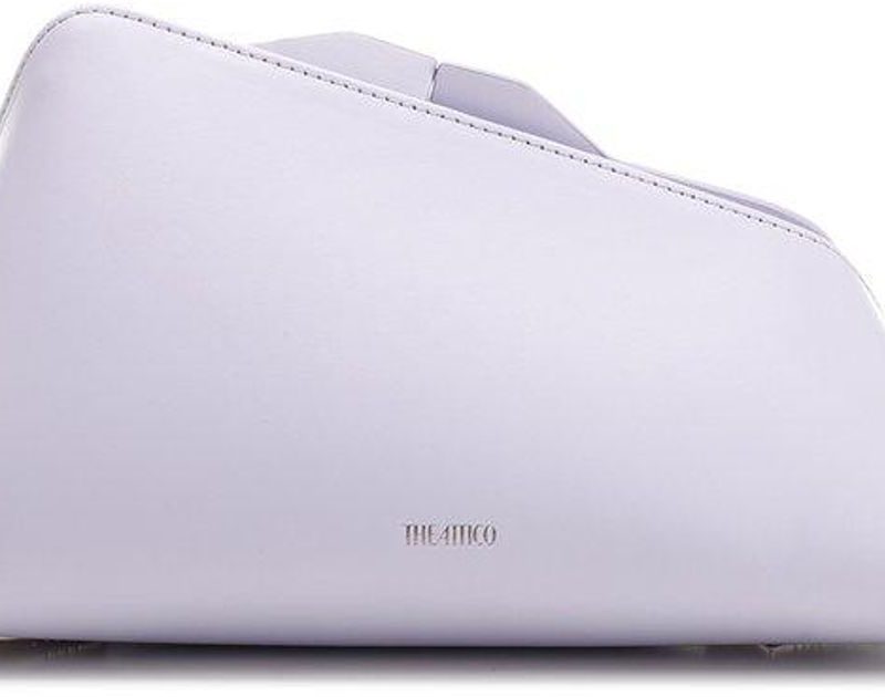 The Attico Pochette OVERSIZED CLUTCH ''8.30 PM'' lilac